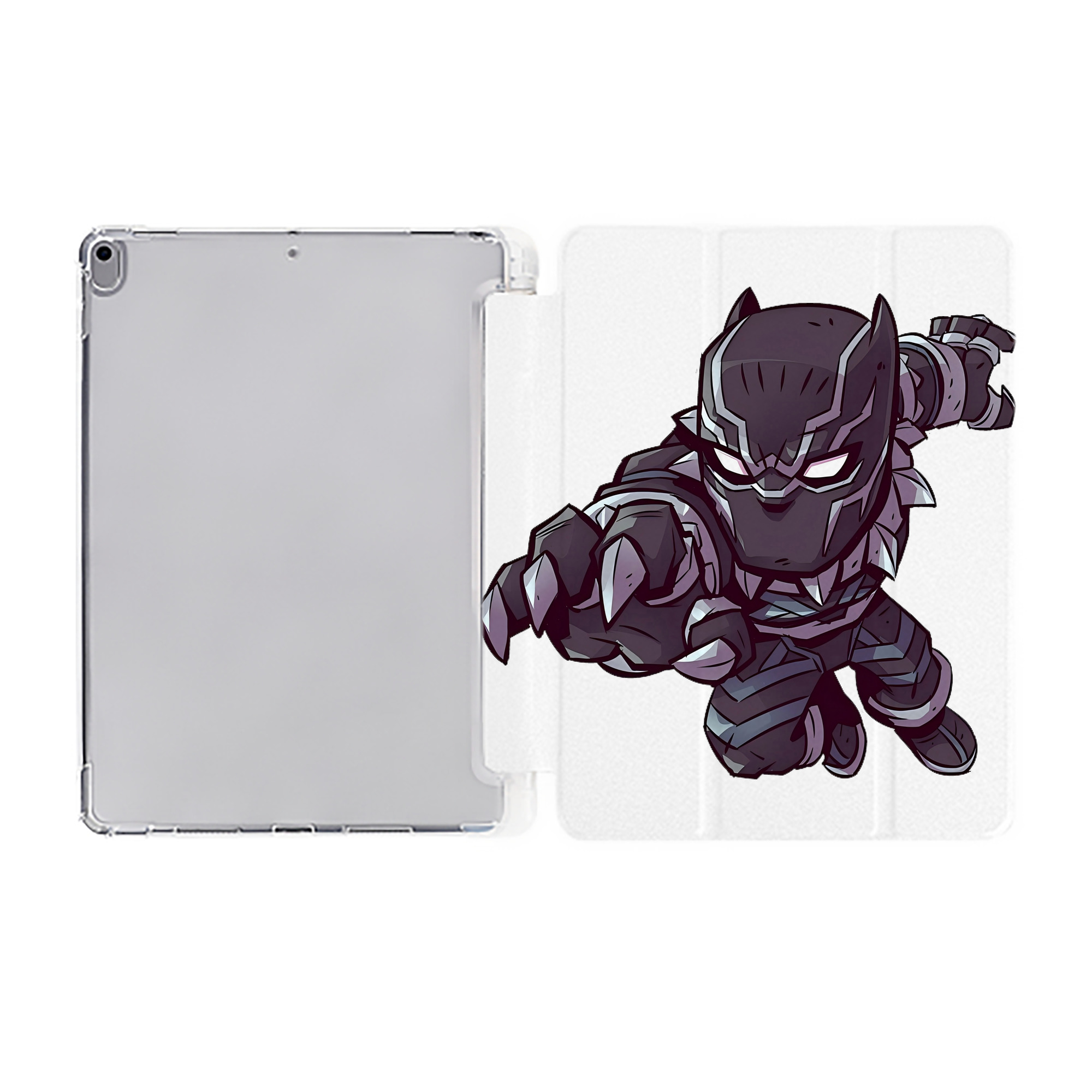 （画像用） アベンジャーズ The Avengers IPad ケース ペン収納付き 三つ折りスタンド PUレザー×シリコン 対応機種9.5/10.5/10.9インチ